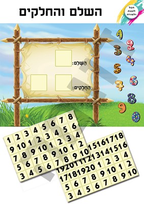 השלם והחלקים