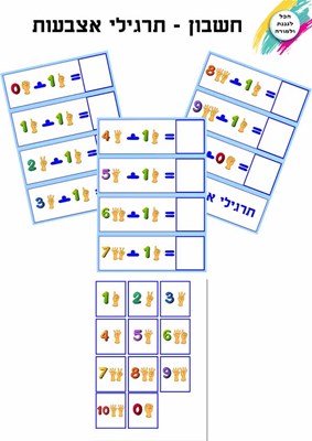 תרגילי אצבעות